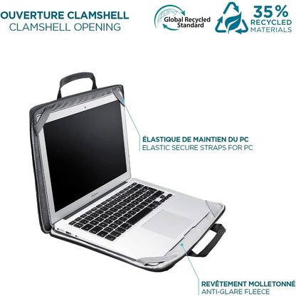 Laptop Case Mobilis 025026 12,5`` 14`` Black