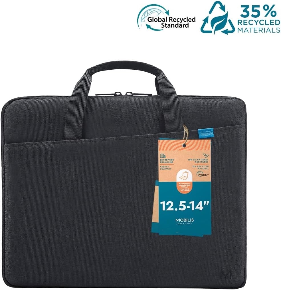 Laptop Case Mobilis 025026 12,5`` 14`` Black