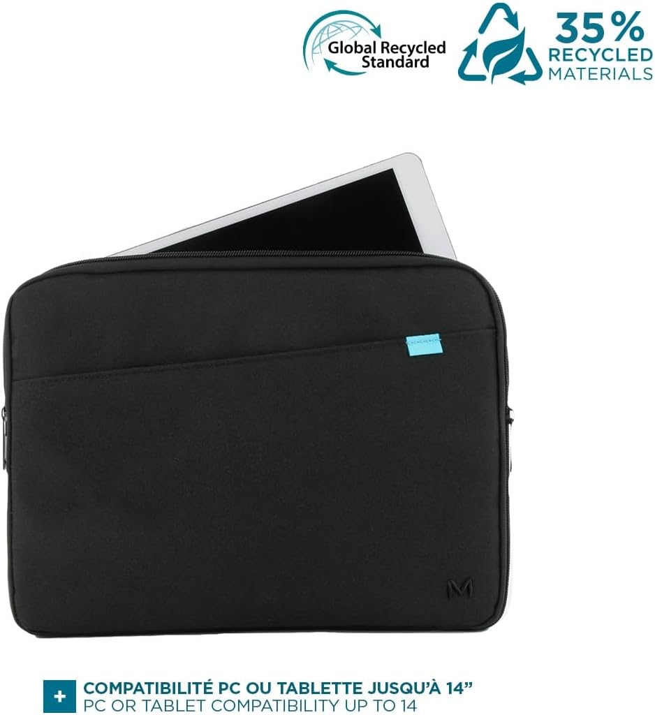 Laptop Case Mobilis 025026 12,5`` 14`` Black
