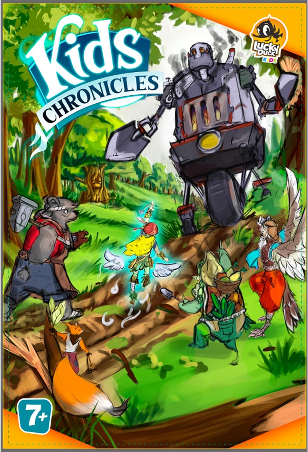 Kids Chronicles: The Old Oak Prophecy Expansion - Cooperative Adventure Board Game, Fun Family Game for Kids and Adults, Ages 7+, 1-4 Players, 30-45 Min Playtime, Made by Lucky Duck Games