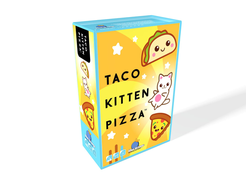 Blue Orange Pizza Taco Kitten | Juego de Cartas | A Partir de 4 años | 2-6 Jugadores | 5 Minutos de Tiempo de Juego