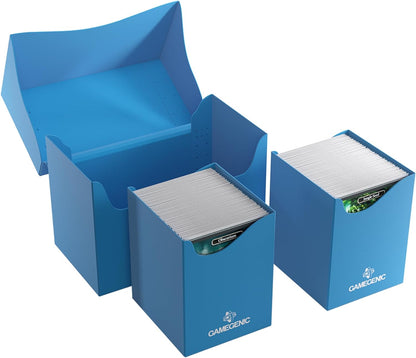 Gamegenic -Double Deck Holder 200+ XL Blue - Jeux de société - Jeux de cartes - Accessoires et fournitures pour jeux de société - Matériel de protection