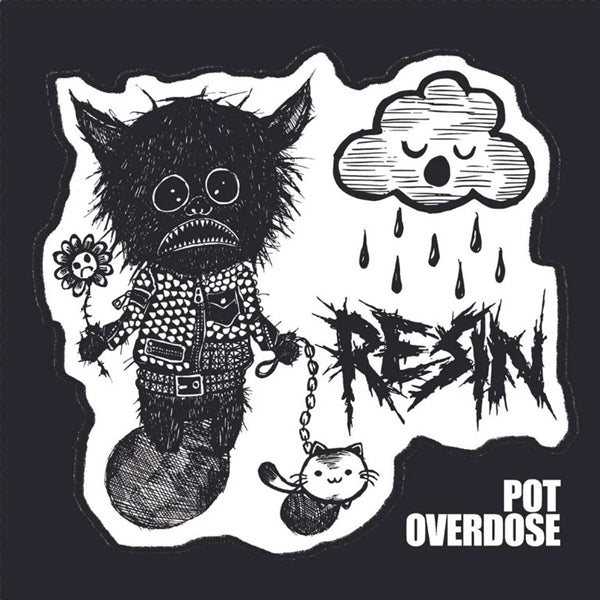 Pot Overdose (Clear Red Swirled)