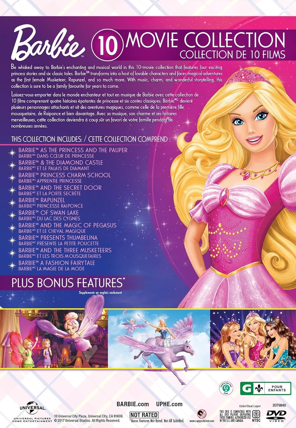 Barbie: 10-Movie Classic Princess Collection