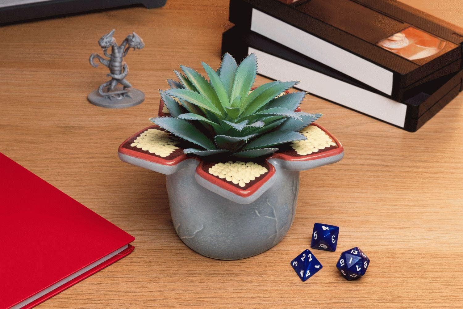 Paladone Demogorgon Ceramic Planter or Pen Holder Officially Licensed Stranger Things Merchandise and Desk Decoration, Keramik-Pflanzgefäß Oder Stift-Organizer PP9784ST