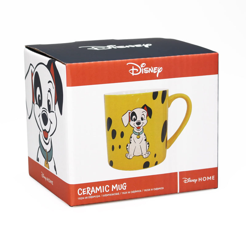 Half Moon Bay - Disney 101 Dalmatians Mug - Patch Boxed Mug - 325ml - Dishwasher and Microwave Safe - Office Mug