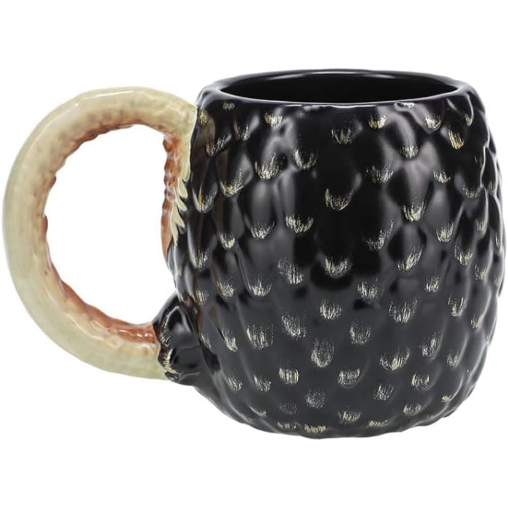 House of the Dragon Tasse en Forme d'Oeuf Tasse en Céramique 500ml (17 fl oz) - Marchandise Licenciée, Cadeau pour Fans