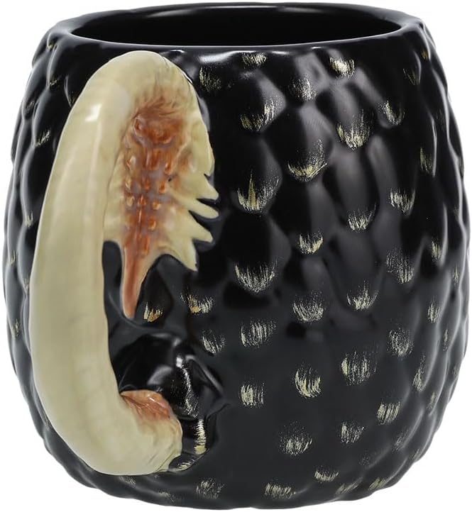 House of the Dragon Tasse en Forme d'Oeuf Tasse en Céramique 500ml (17 fl oz) - Marchandise Licenciée, Cadeau pour Fans