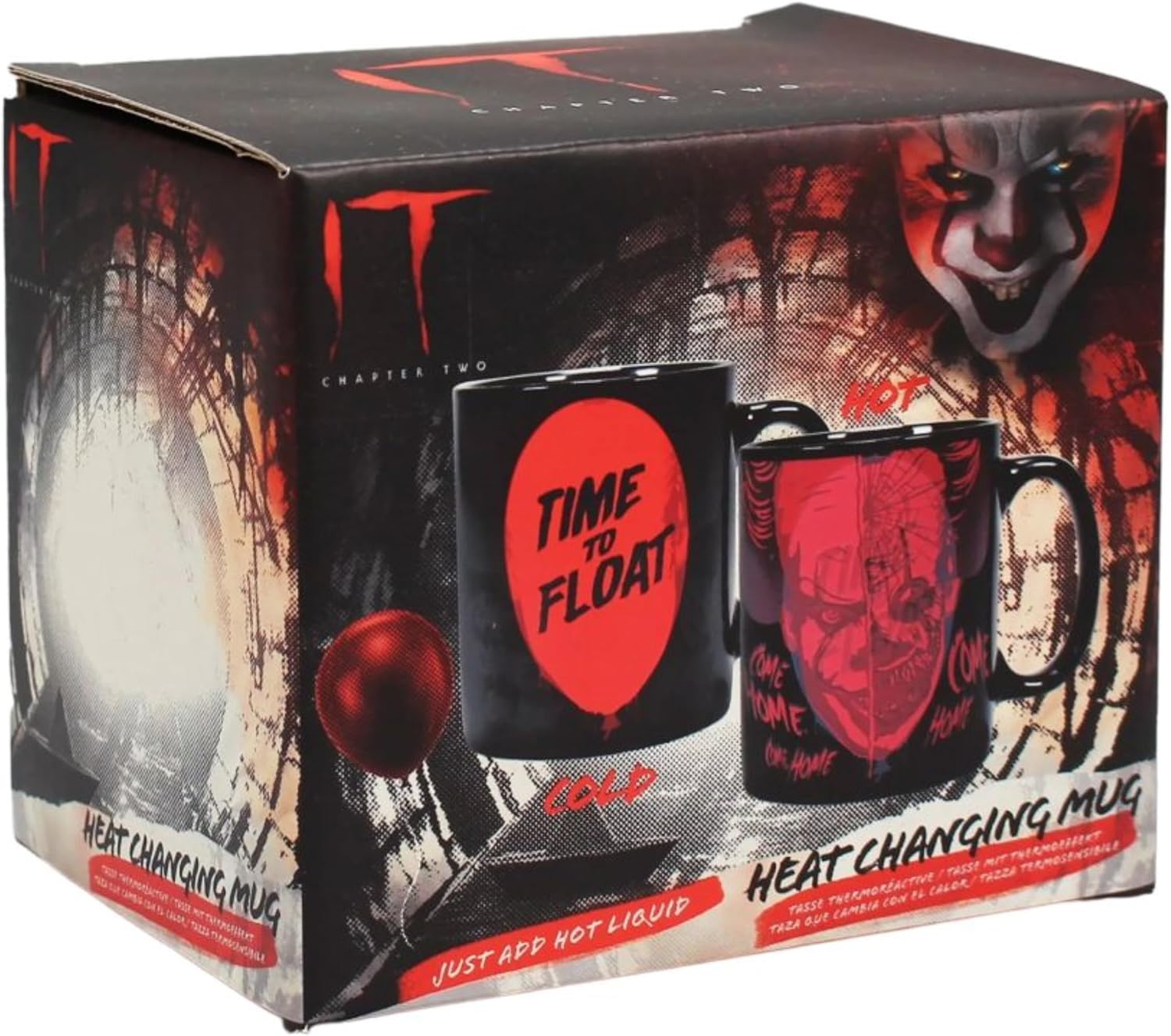 It Pennywise Heat Changing Mug, 400 ml Capacity