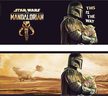ABYstyle STAR WARS - Mando - Mug thermoréactif 460ml