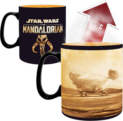 ABYstyle STAR WARS - Mando - Mug thermoréactif 460ml