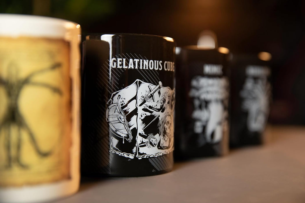 Konix Dungeons & Dragons Gelatinous Cube Mug, 320 ml, Black