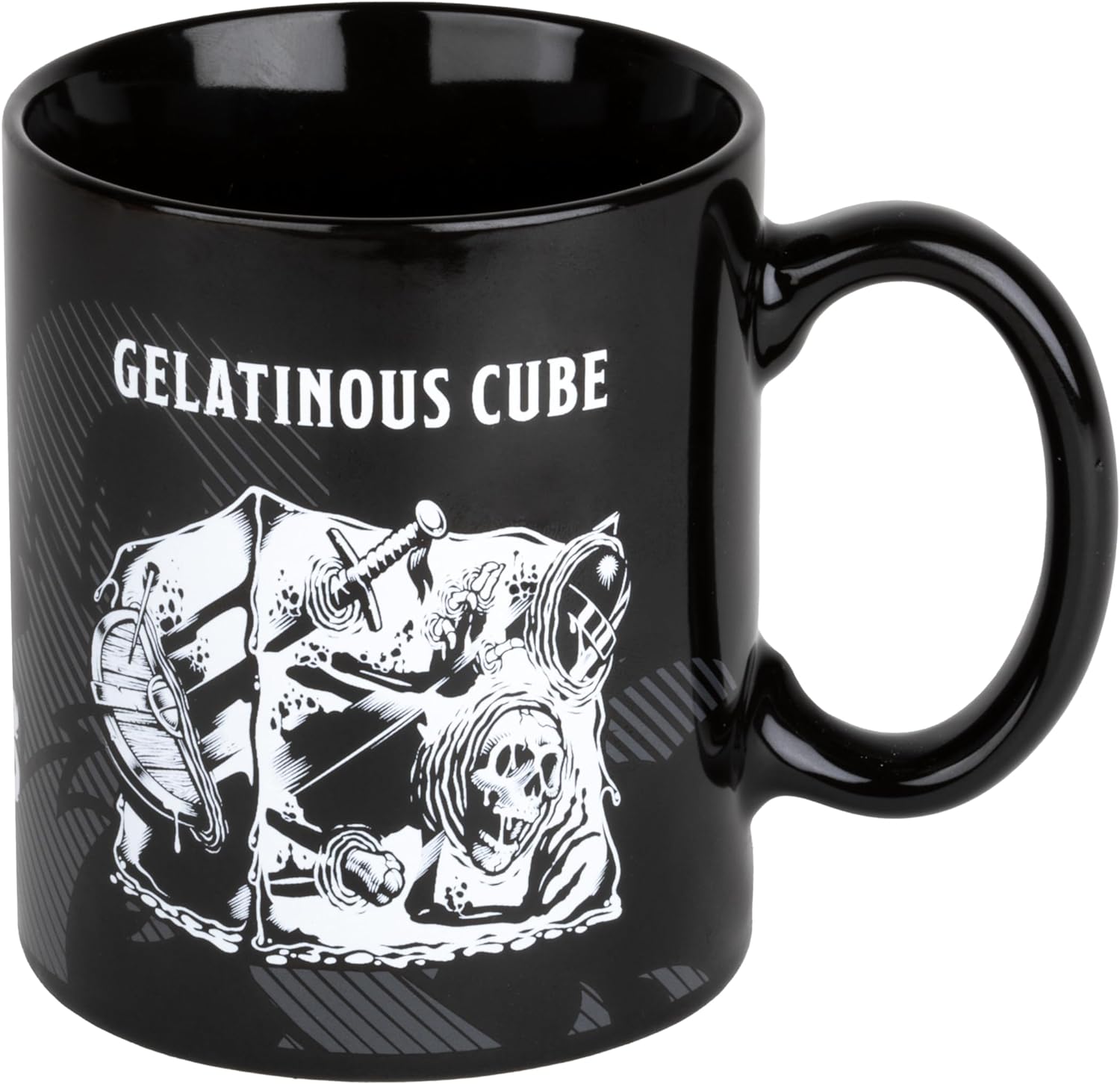 Konix Dungeons & Dragons Gelatinous Cube Mug, 320 ml, Black