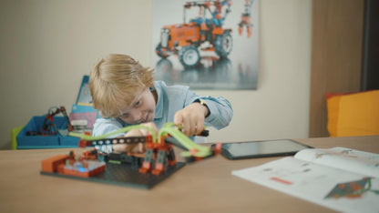 fischertechnik Robotics BT Smart Beginner Set Robots Construction Set, Multicolor