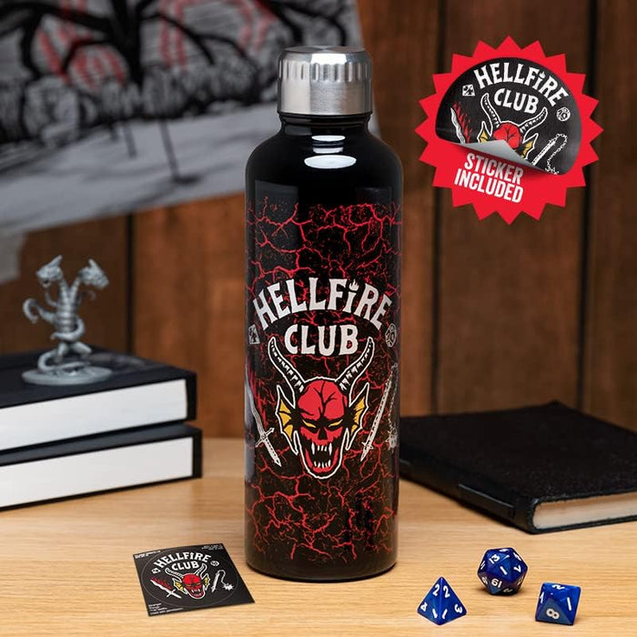Paladone Hellfire Club - Botella de agua de metal, 9939