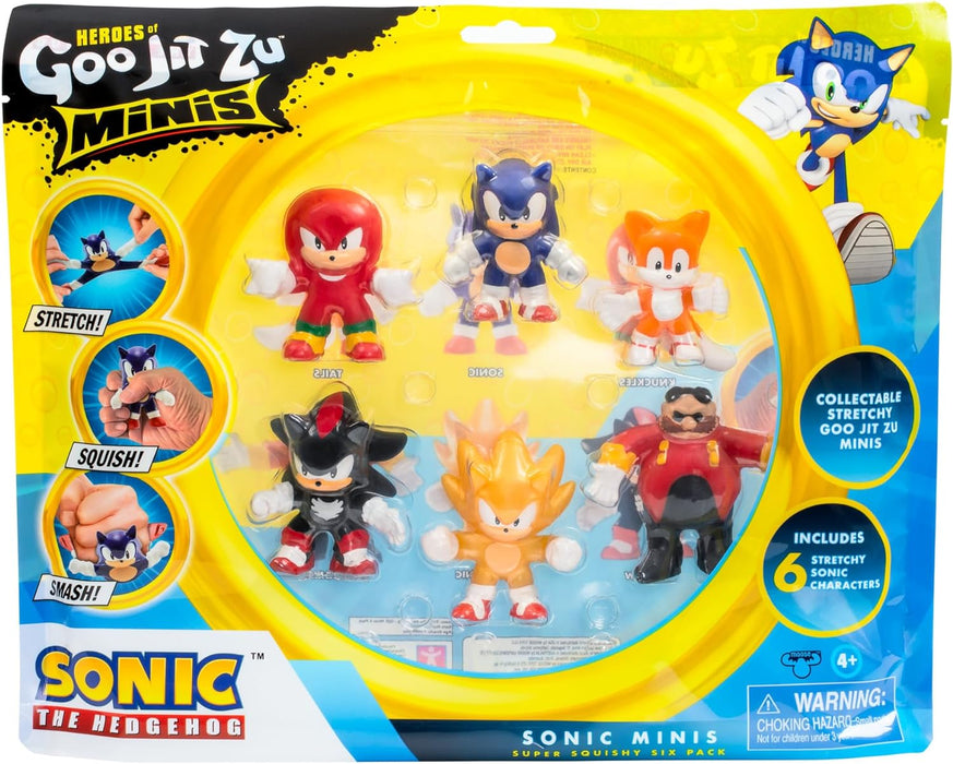 Heroes of Goo Jit Zu Mini Sonic 6 Pack