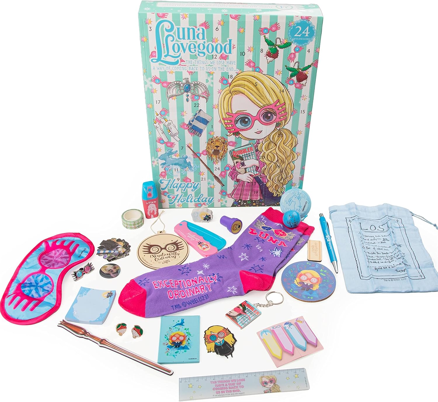 Cinereplicas Harry Potter - Luna Lovegood Advent Calendar - Official License