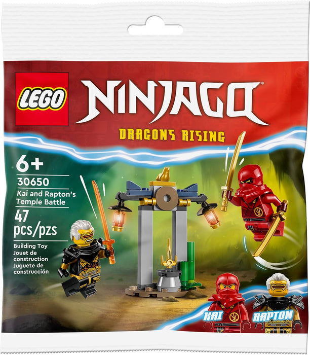 LEGO NINJAGO Kai and Rapton's Temple Battle 30650 Polybag