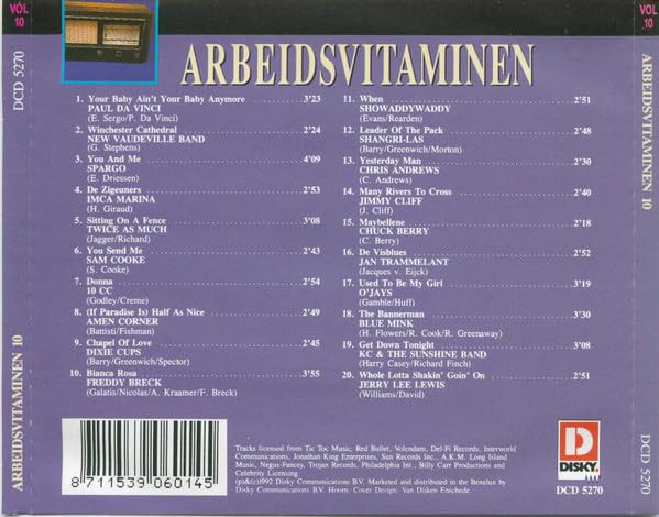 V/A - Arbeidsvitaminen - Vol 10