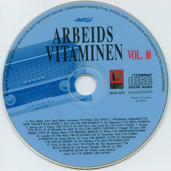 V/A - Arbeidsvitaminen - Vol 10