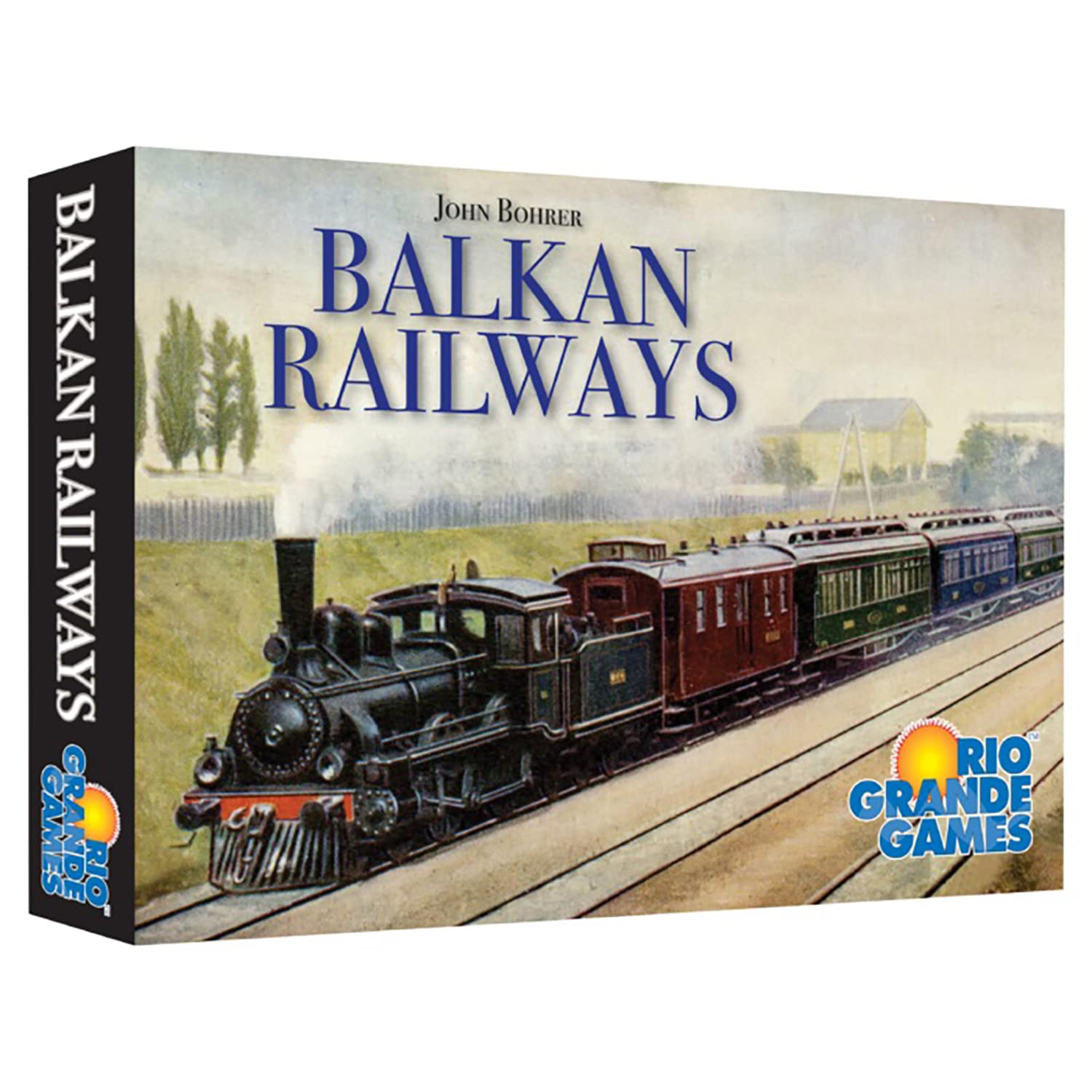Balkan Railways - Rio Grande Games, Train Board Game, Wealth Building Stategy, Ages 14+, 3-5 Players, 45-90 Min