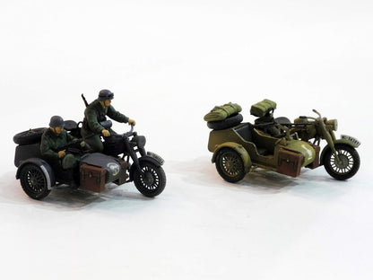 Tamiya 32578 1:48 Dt. Side Car Track (2), Model Kit, Plastic Assembly Kit, Detailed Replica,Brown,Small
