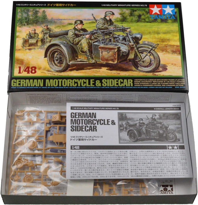 Tamiya 32578 1:48 Dt. Side Car Track (2), Model Kit, Plastic Assembly Kit, Detailed Replica,Brown,Small