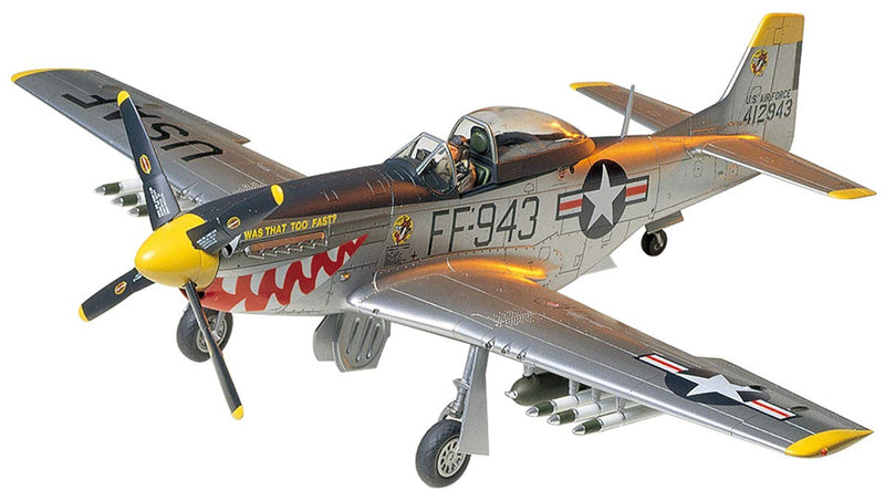 Tamiya 1/48 Modellino Aereo F-51D Mustang Korean War (Importato da Giappone