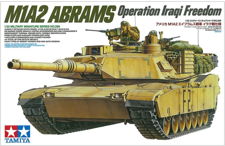 Tamiya Models M1A2 Abrams Model Kit