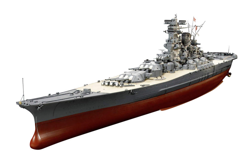 Tamiya- Yamato Battleship Maqueta, Color Azul Marino, pequeño (78025-000