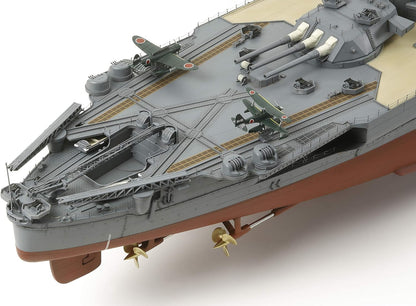 Tamiya- Yamato Battleship Maqueta, Color Azul Marino, pequeño (78025-000