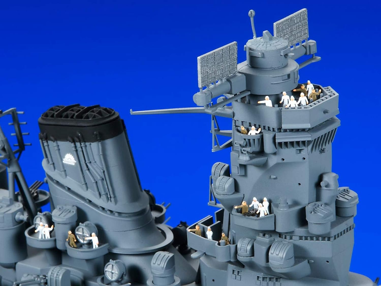 Tamiya- 1:350 Warship Crew-Set (144) Juego de Construcción Equipaje Navio de Guerra, 14+ Años, Color Gris, Mittelgroß (TAM12622