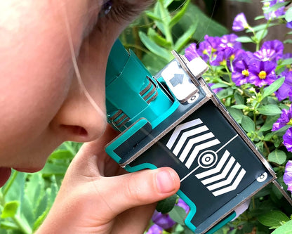 Build Your Own Microscope - x30 Powerful Magnification - Eco Friendly Cardboard Craft Kit - Ages 8+