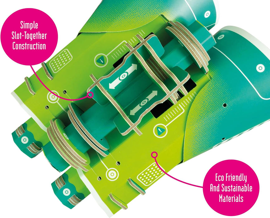 Build Your Own Working Binoculars - 16x Magnification - Eco Friendly Cardboard Craft Kit - Ages 8+