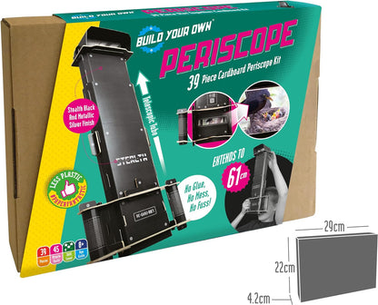 Build Your Own Working Periscope - Extendable Viewing Tube - Cardboard Craft Kit - Ages 8+