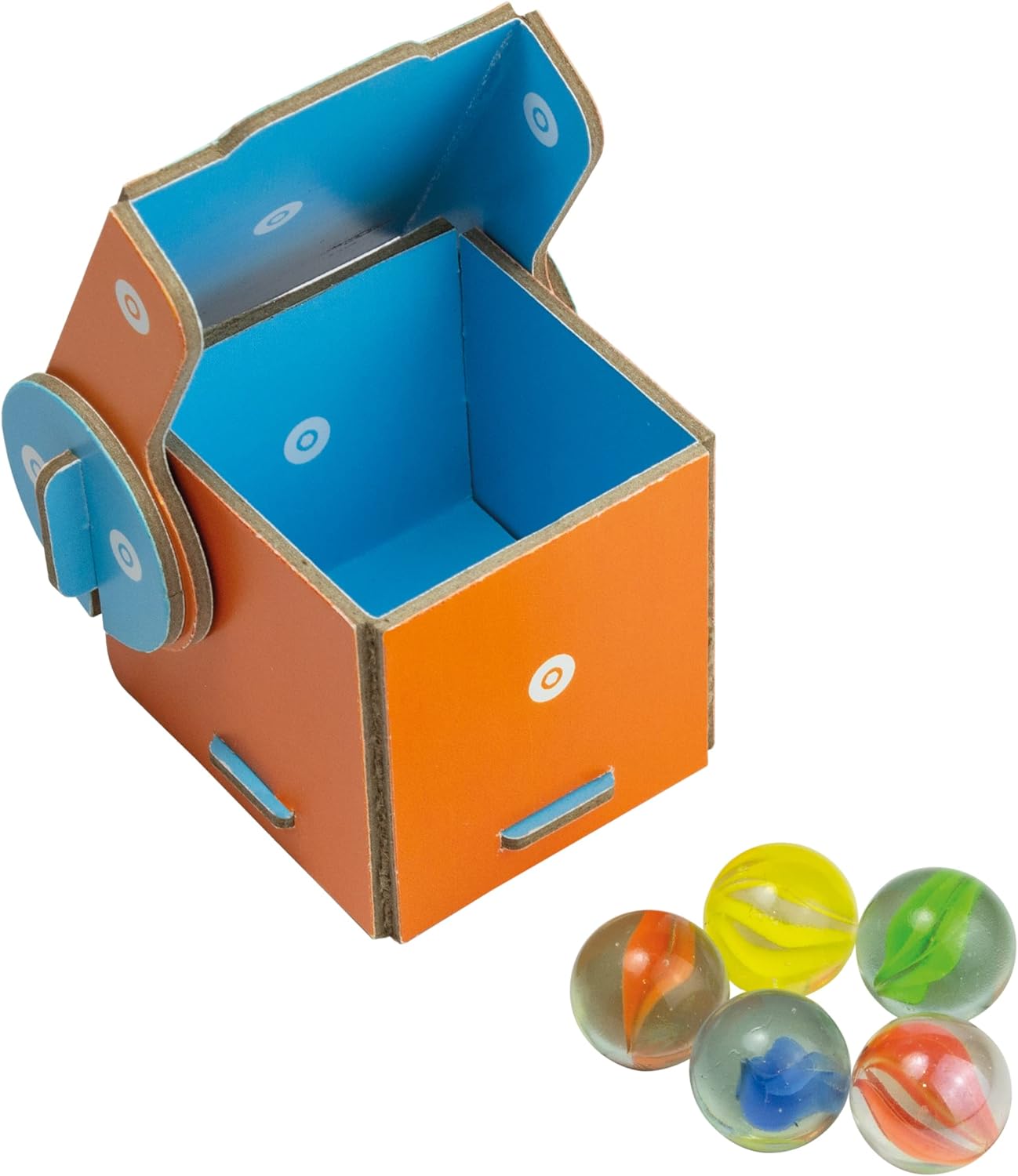 Build Your Own Marble Labyrinth - Classic Retro Toy - Eco Friendly Cardboard Craft Kit - Ages 8+