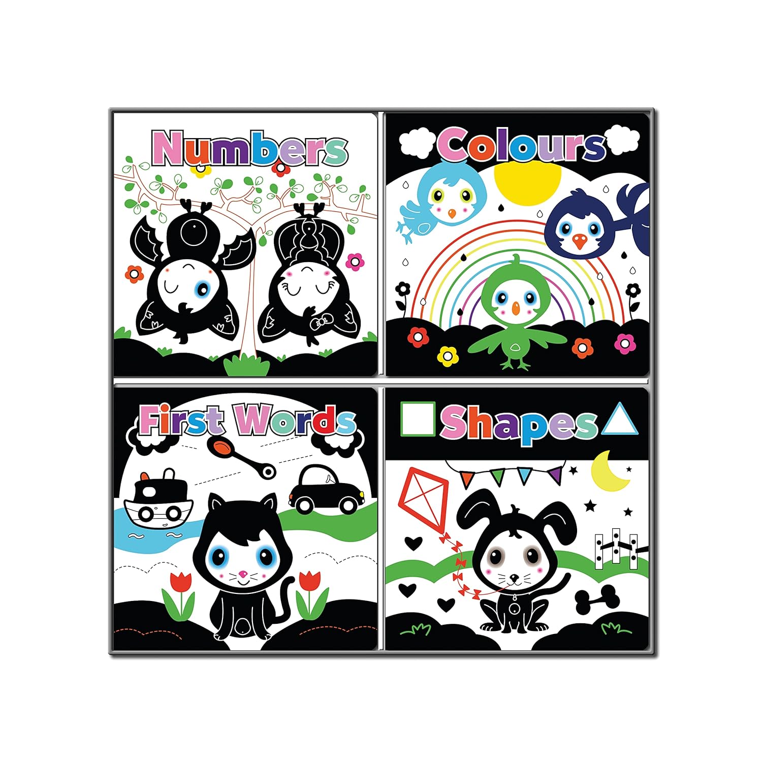 My First Black & White Baby Books