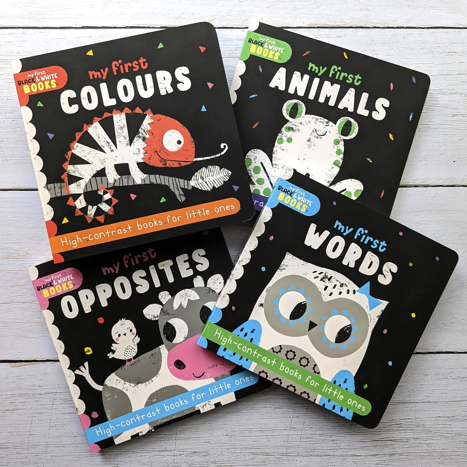 My First Black & White Baby Books