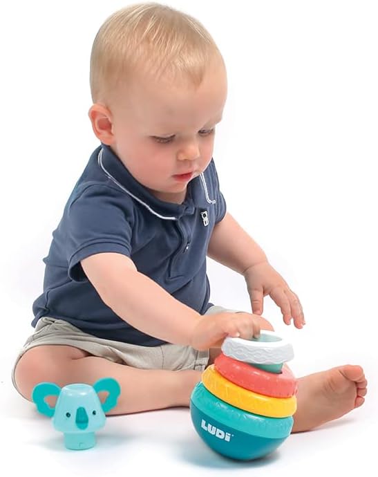 Pyramid Culbuto Koala - Stacking Game - Fun Activity - from 10 Months