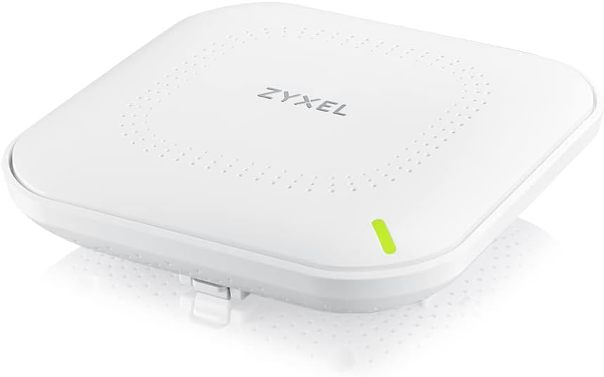 ZYXEL Multi-Gig WiFi 6 AX3000 PoE Access Point for Small Businesses, 2.5G PoE Uplink, with 3x3 + 2x2 MU-MIMO Antenna, Manageable via Nebula APP/Cloud or Standalone