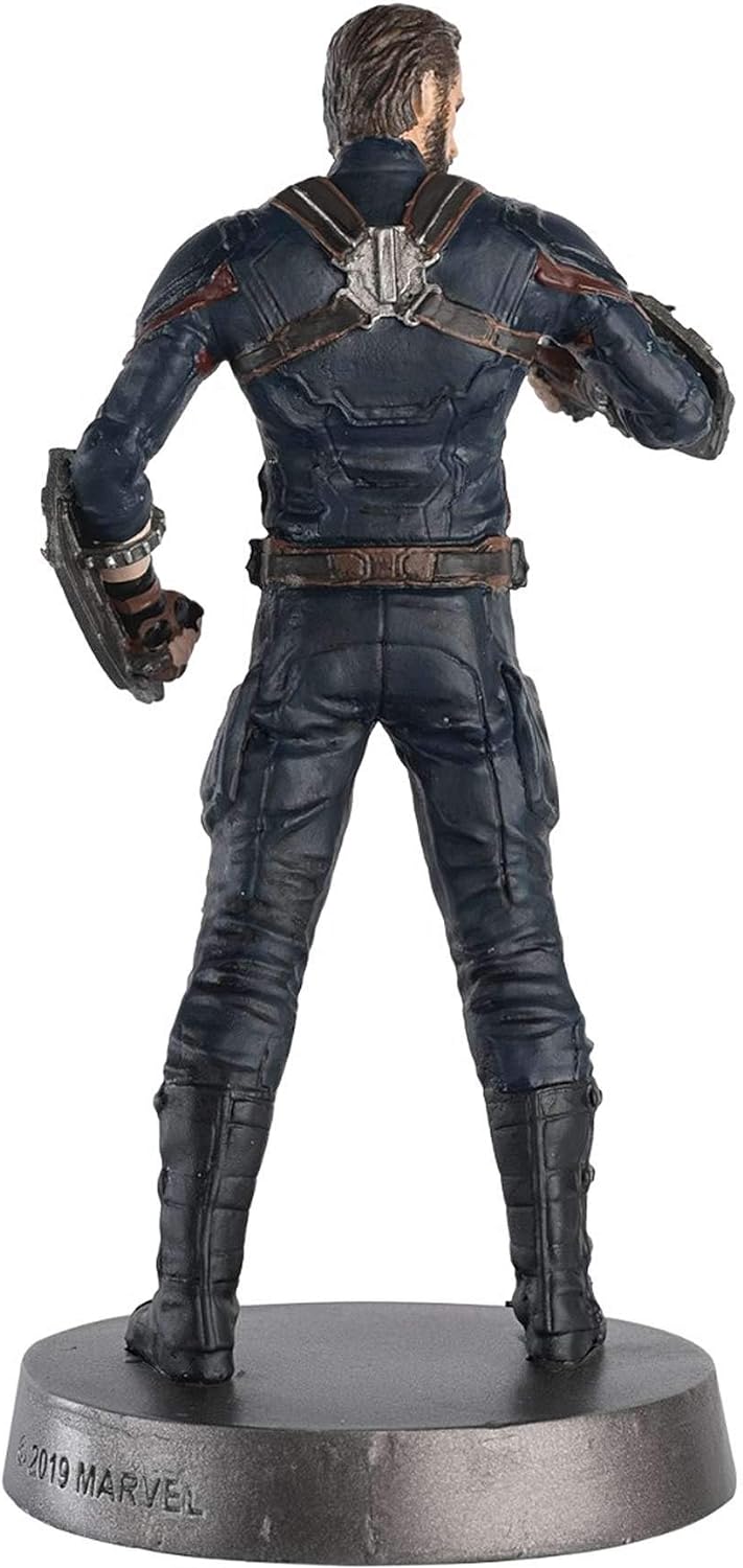 Hero Collector Marvel Heavyweights Collection | Captain America Heavyweight Metal Figurine 2 by Eaglemoss