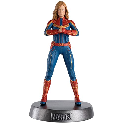 Hero Collector Marvel Heavyweights Collection | Captain Marvel Heavyweight Metal Figurine 9 by Eaglemoss