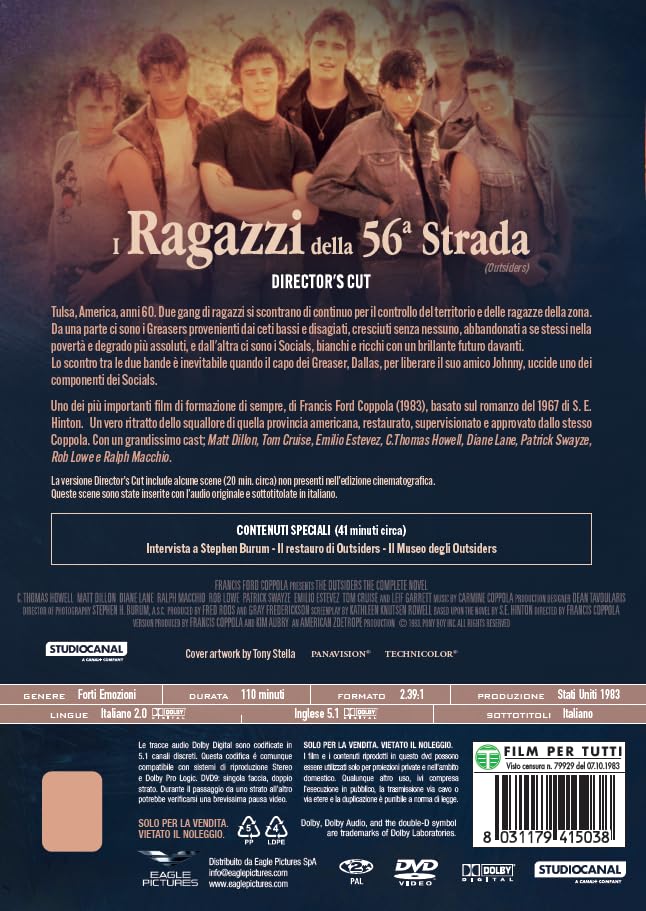 I Ragazzi Della 56 Strada Director`S Cut