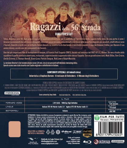 Ragazzi Della 56A Strada (I) (Director`S Cut) - (Italian Import)