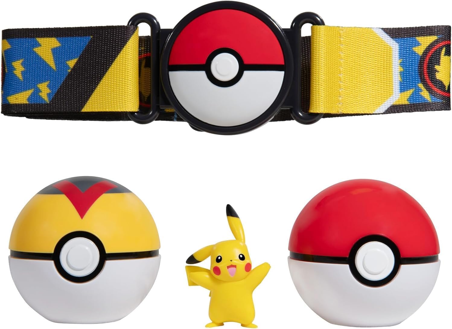 Pokémon PKW3162 Juguete, Cinturón Set Pikachu
