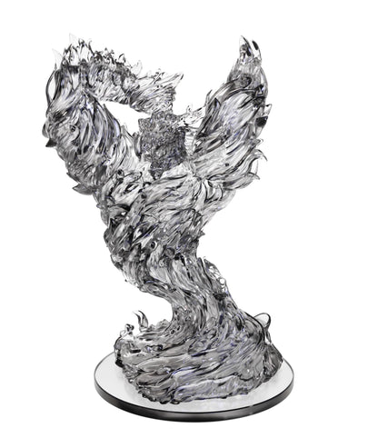 WizKids D&D Nolzur's Marvelous Miniatures: Animated Fire Breath Dungeons and Dragons Unpainted Miniatures, Silver