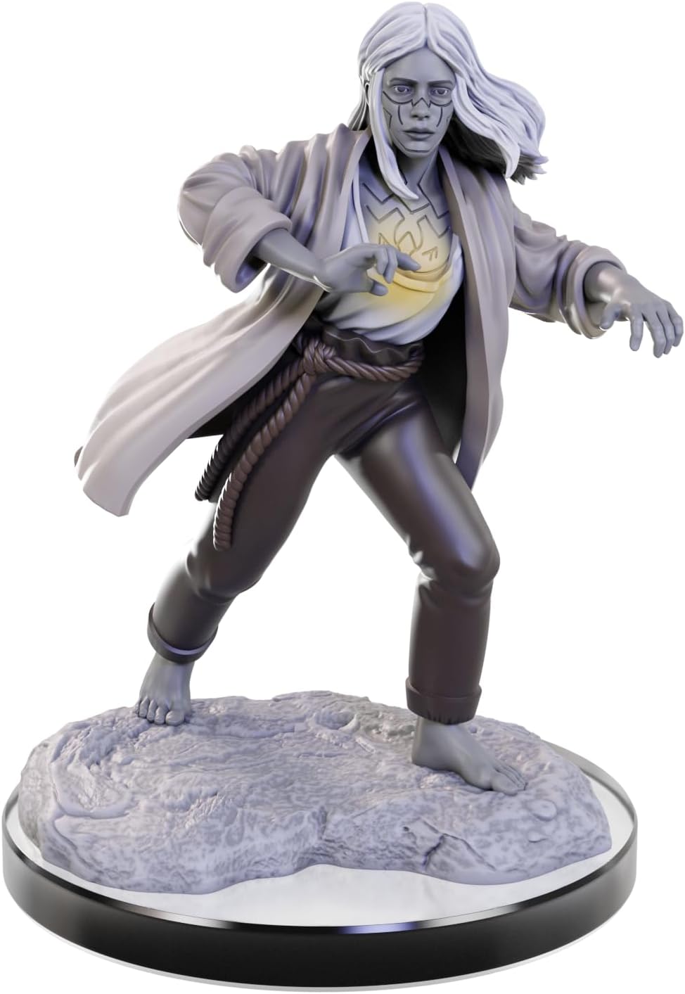 WizKids D&D Nolzur's Marvelous Miniatures: Reborn Paladin & Warlock Dungeons and Dragons Unpainted Miniatures
