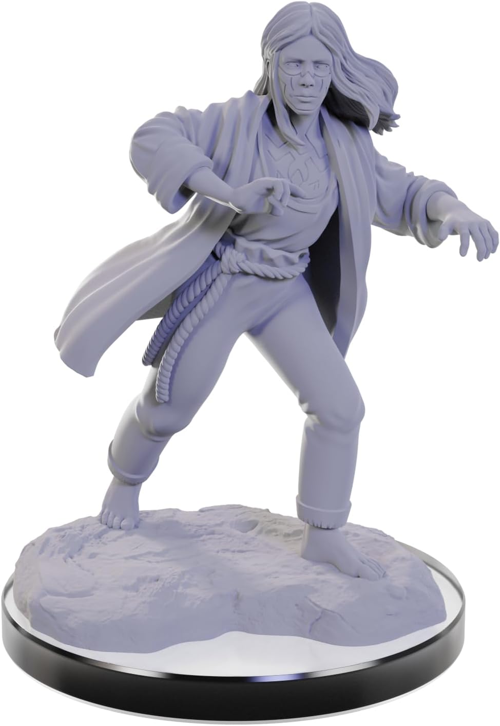 WizKids D&D Nolzur's Marvelous Miniatures: Reborn Paladin & Warlock Dungeons and Dragons Unpainted Miniatures
