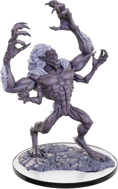 WizKids D&D Nolzur's Marvelous Miniatures: Draegloth Dungeons and Dragons Unpainted Miniatures, Undefined