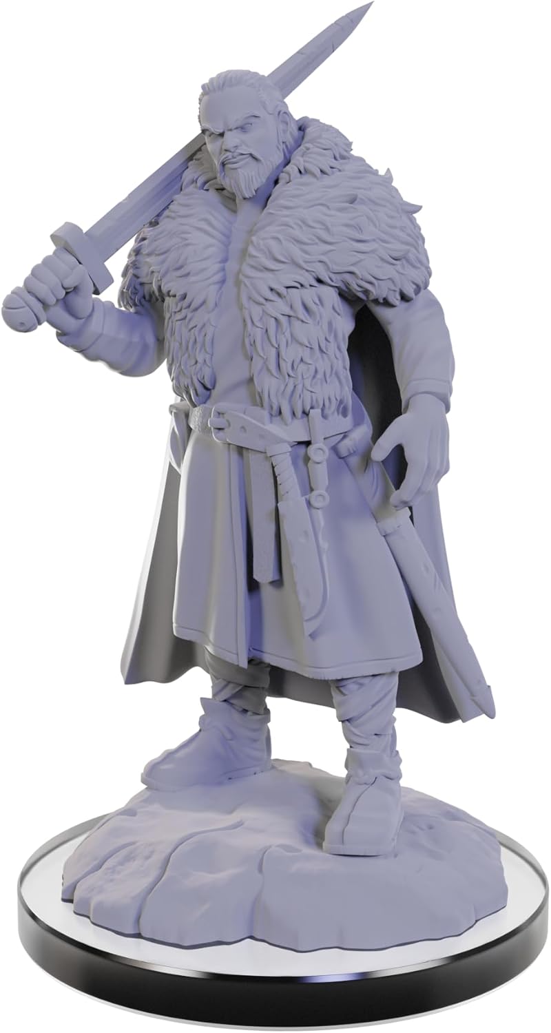 WizKids D&D Nolzur's Marvelous Miniatures: Loup Garou Dungeons and Dragons Unpainted Miniatures, Undefined